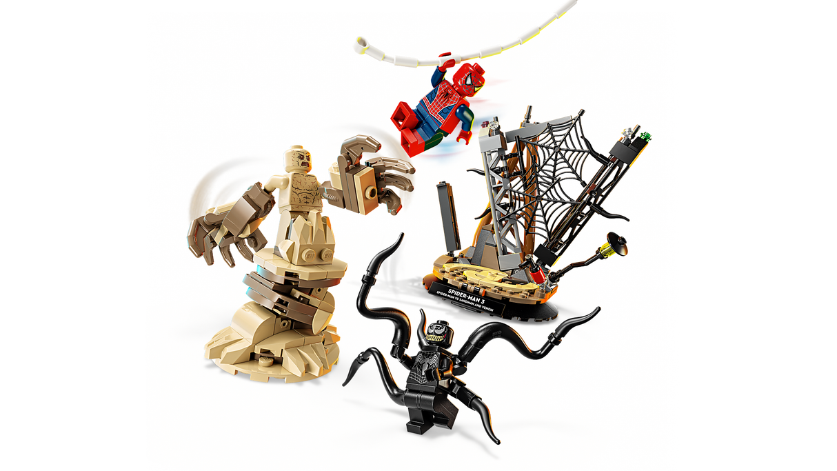 LEGO Super Heroes Eepiline lahing: Spider-Man vs. Sandman 76334L