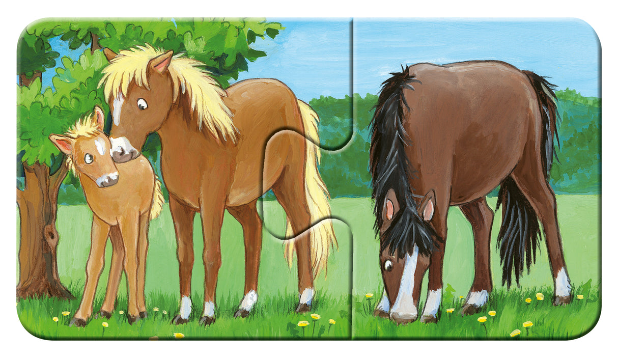 Ravensburger minu esimene pusle 9x2 tk Taluloomad
050727V