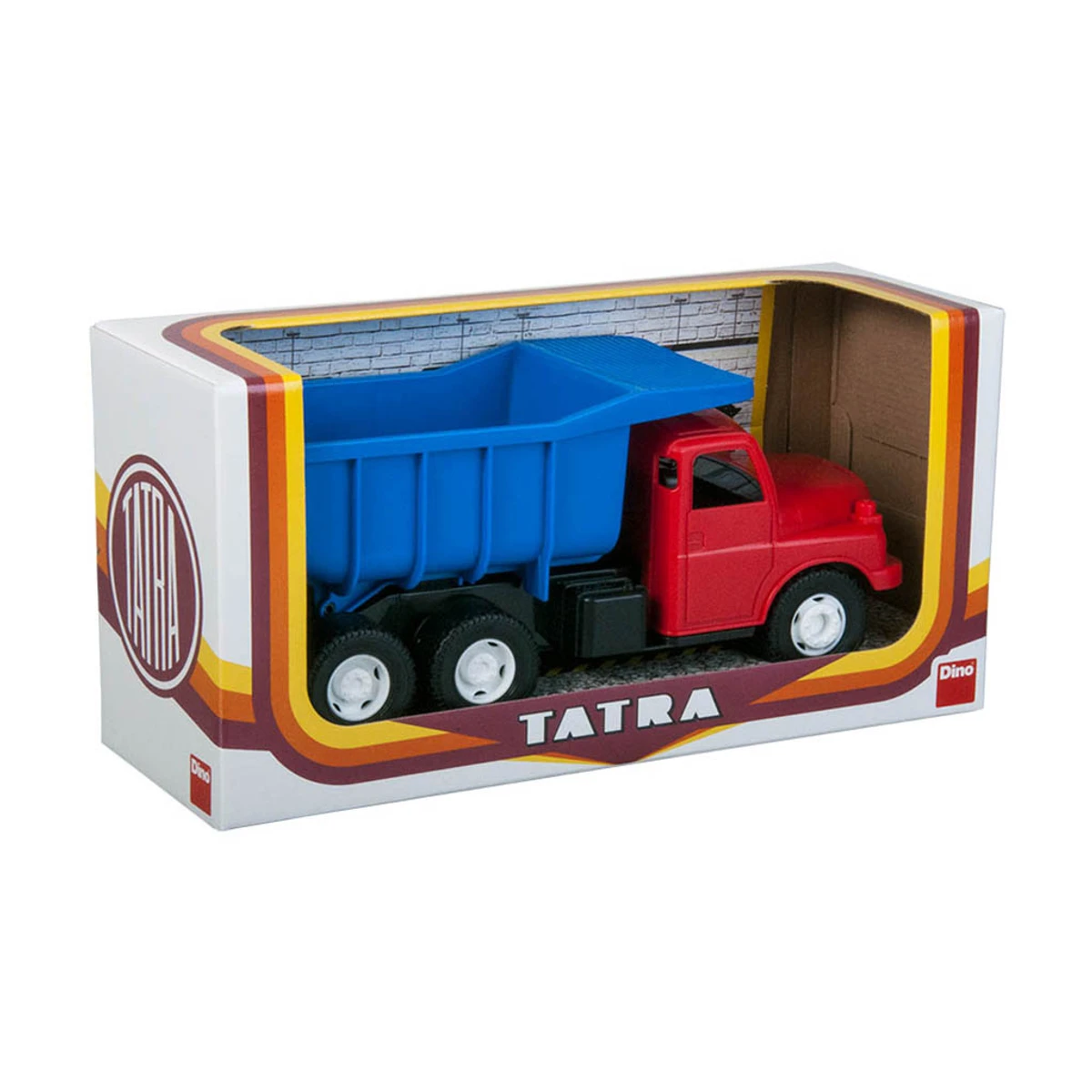 Dino kallurauto TATRA 30 cm - punane/sinine 64529D