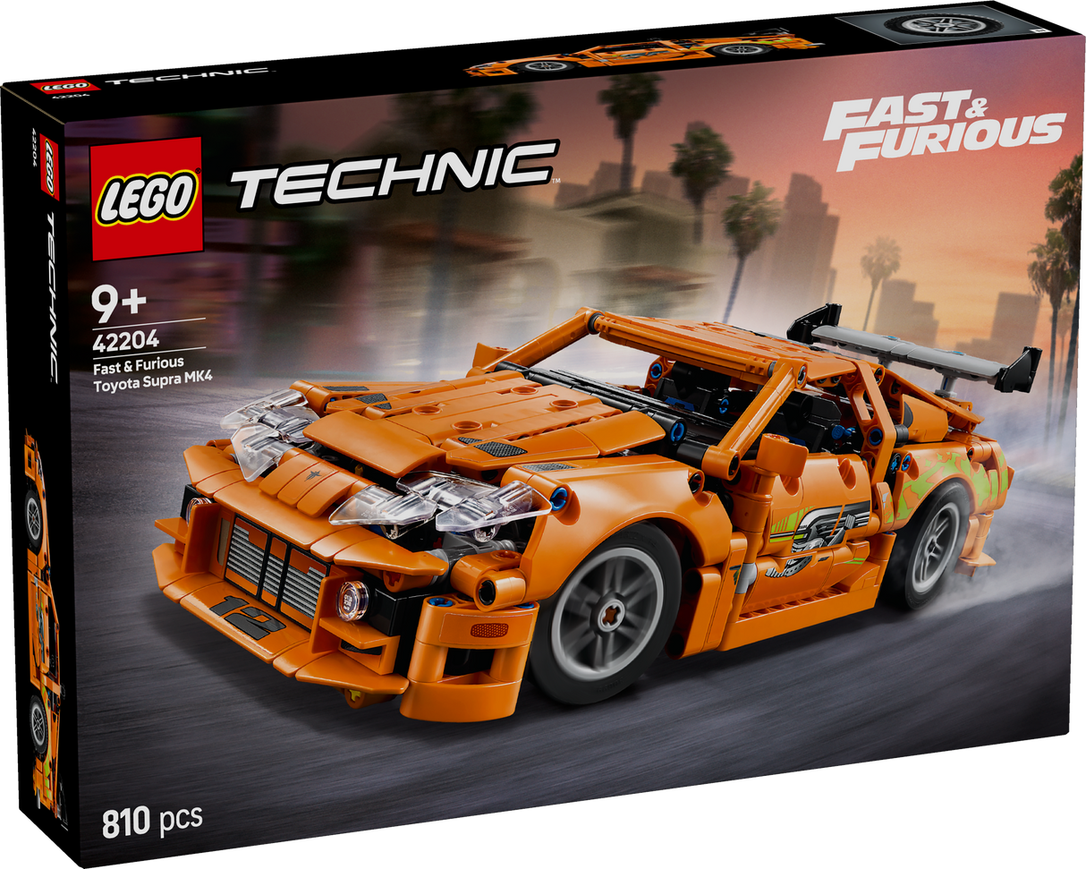 LEGO Technic Fast and Furious Toyota Supra MK4 42204L