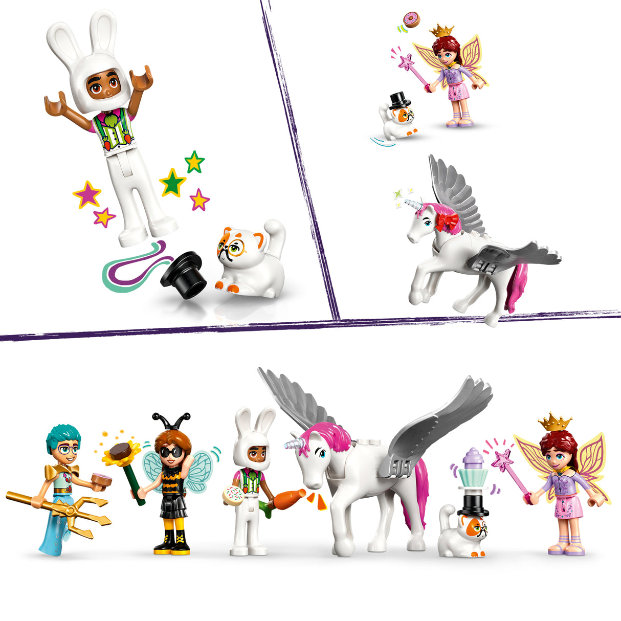 LEGO Friends Kostüümipidu ükssarviku ja haldjaga 42661L