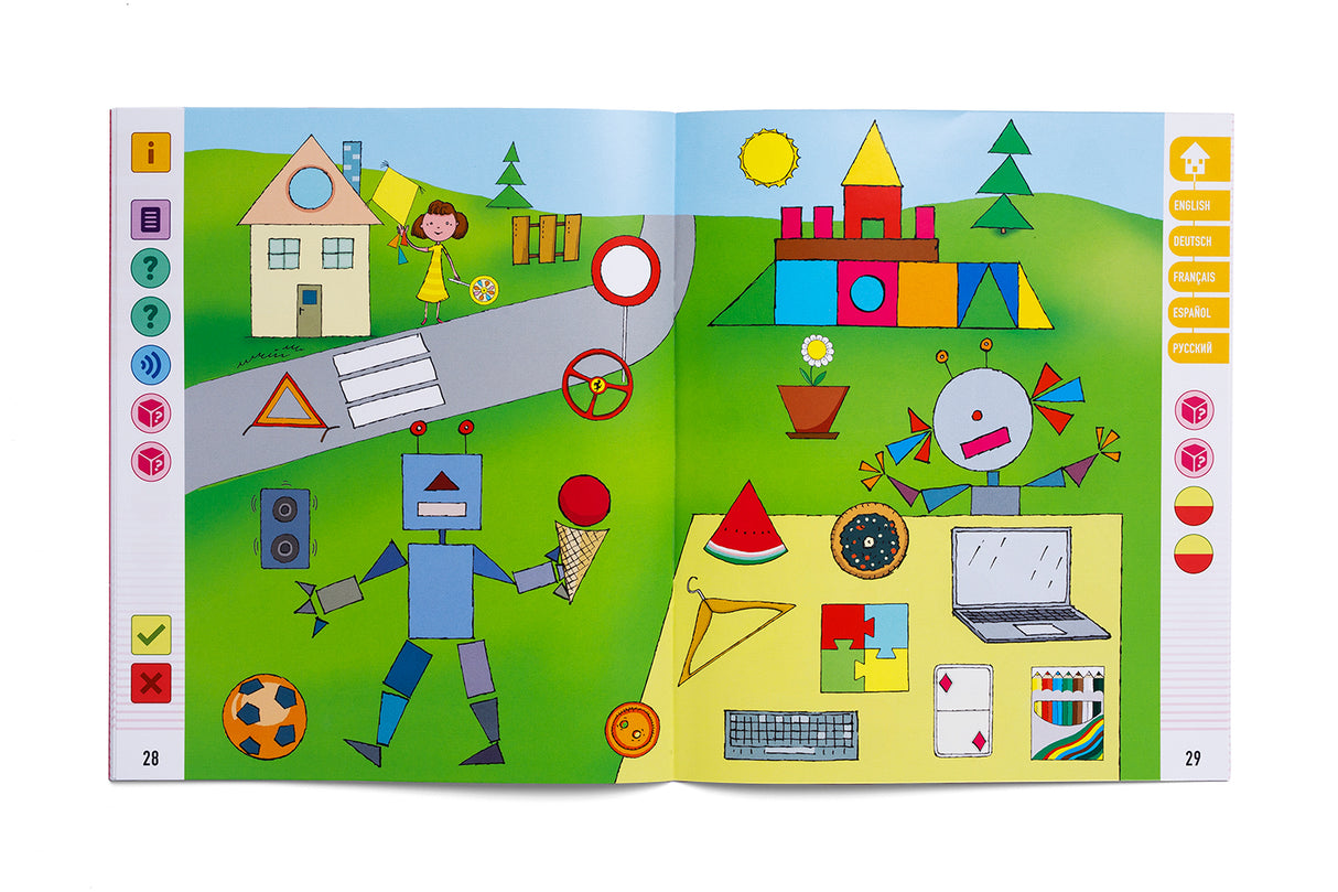 Geniuso TADA rääkiv raamat: kujundid ja värvid 796359G