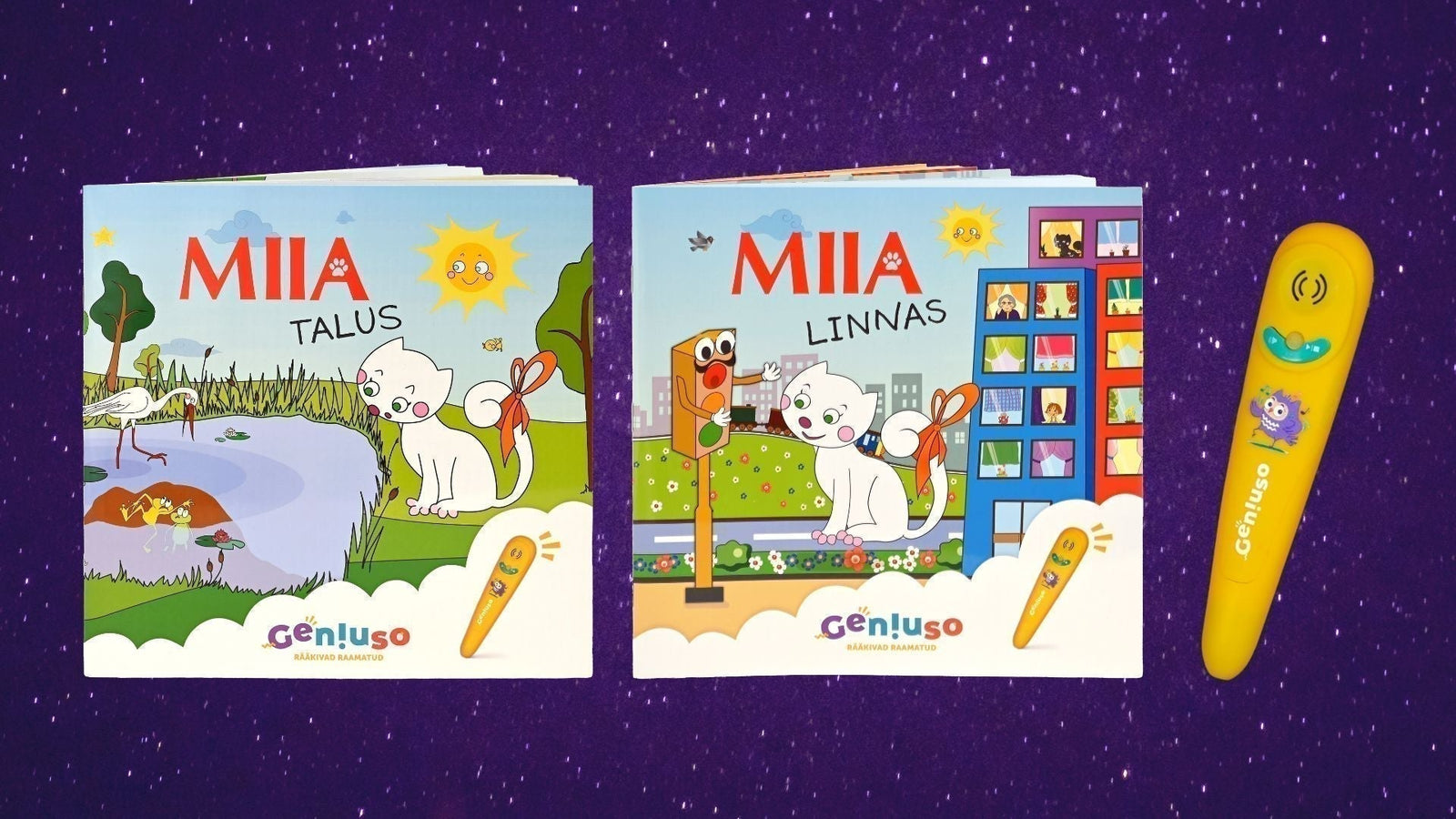 TADA tootjalt Geniuso: MIIA uued interaktiivsed raamatud eesti keele õppimiseks arendavad lapse keelt ja kujutlusvõimet