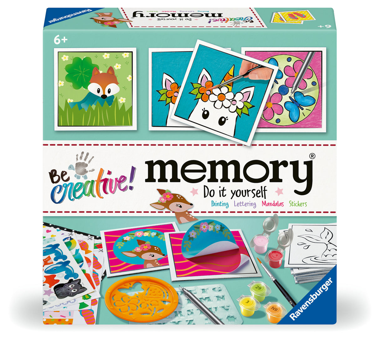 Ravensburger lauamäng: tee ise memory 23962U