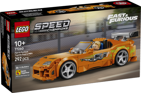 LEGO Speed Champions Kiired ja vihased Toyota Supra MK4 77260L