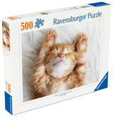 Ravensburger pusle 500 tk: magav kiisu 12001905V