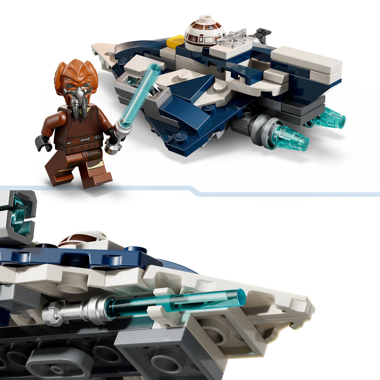 LEGO Star Wars Plo Kooni Jedi Starfighter™-i mikrovõitleja 75400L