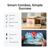 xTool M1 Ultra 20W neli-ühes meisterdamismasina ülim komplekt P1030692-ULTIMATE