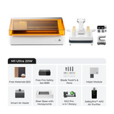 xTool M1 Ultra 20W neli-ühes meisterdamismasina ülim komplekt P1030692-ULTIMATE