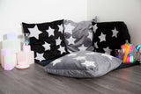 TTS pimedas helendavad padjad, 2 tk - hall SD10359GYB