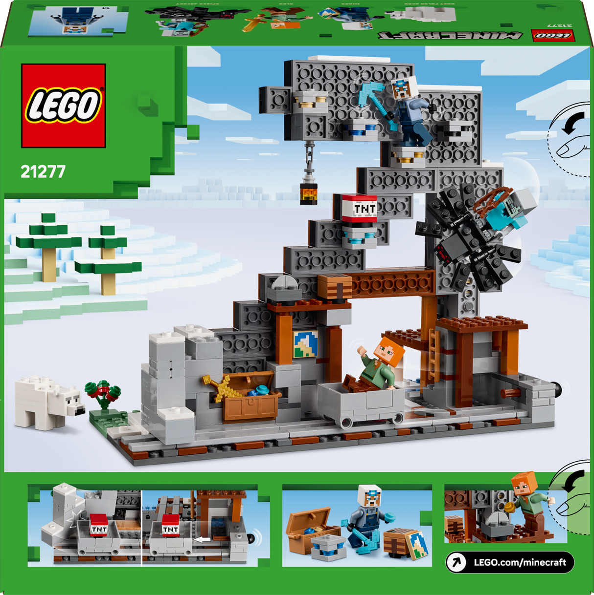 LEGO Minecraft Pickaxe'i kaevandus
 21277L