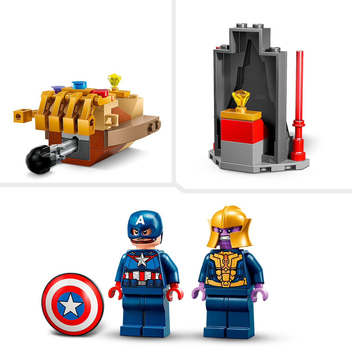 LEGO Super Heroes Kapten Ameerika vs. Thanos 76319L