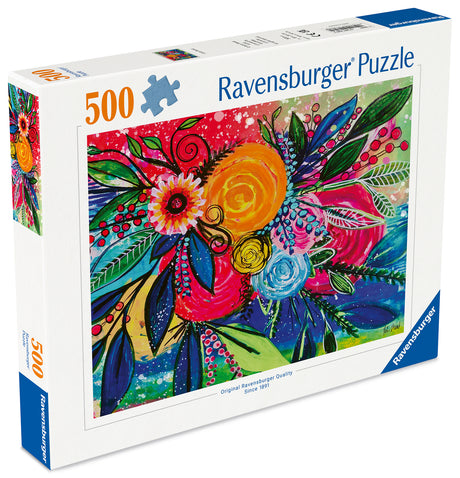 Ravensburger pusle 500 tk: värvide plahvatus 12001846V