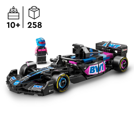 LEGO Speed Champions BWT Alpine F1 Team A524 võidusõiduauto 77248L