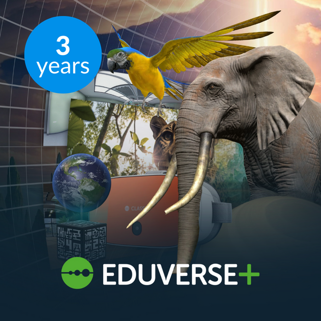 ClassVR portaali ja Eduverse Plus 3 aasta litsents EVRP-SAP-3YR