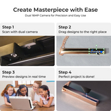 xTool P2S 55W töölaua CO2 laserlõikuri hariduskomplekt P1030632-EDU