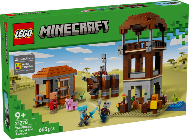 LEGO Minecraft Rüüstajate eelpost ja Laastaja
 21278L