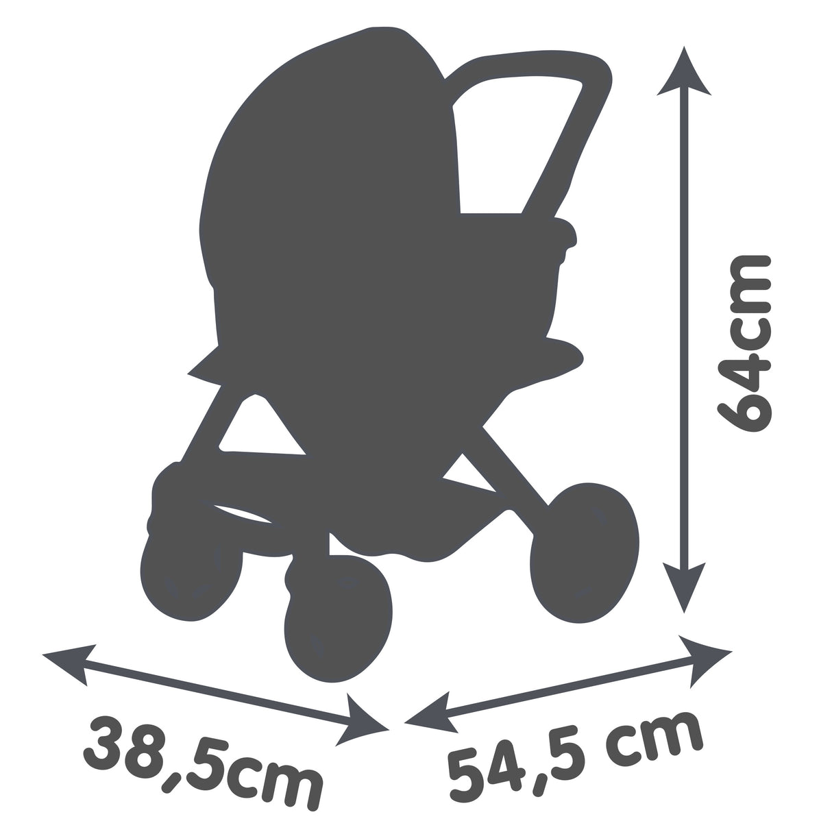 Smoby Maxi-Cosi  kolm-ühes nukuvankri komplekt  – beež 253122S