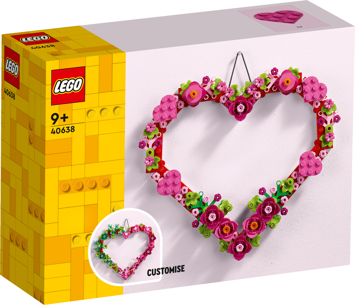 LEGO Südamekujuline ornament 40638L