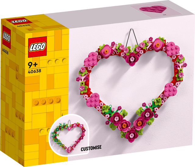LEGO Südamekujuline ornament 40638L