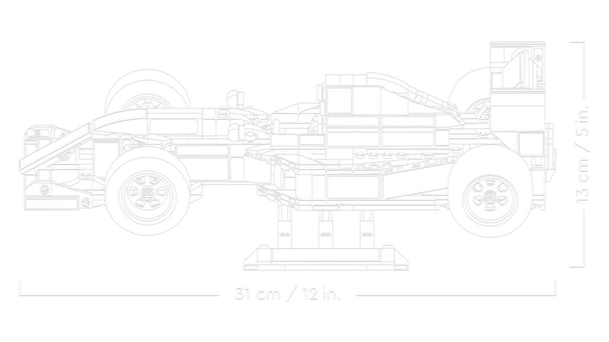LEGO Icons Williams Racing FW14B ja Nigel Mansell 10353L