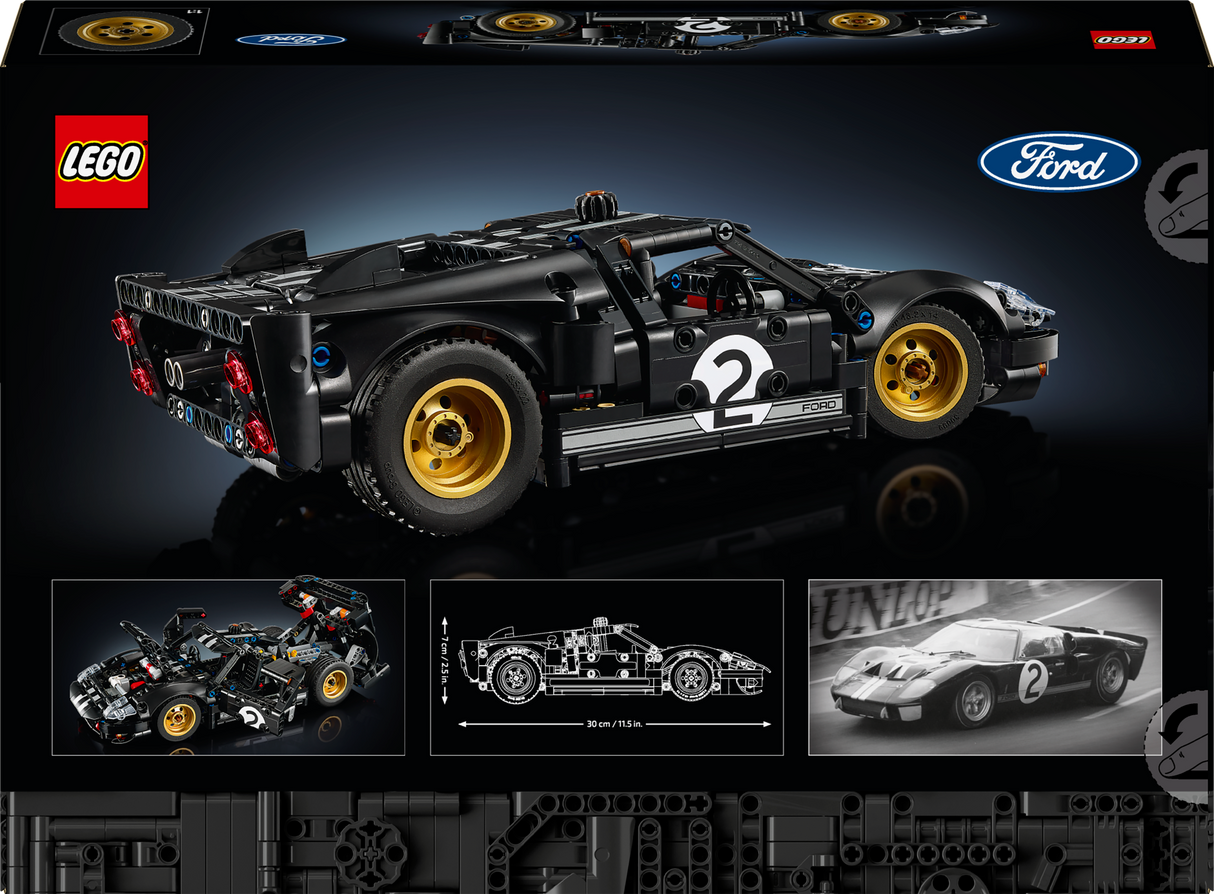 LEGO Technic 1966 FORD GT40 MKII võidusõiduauto
 42223L