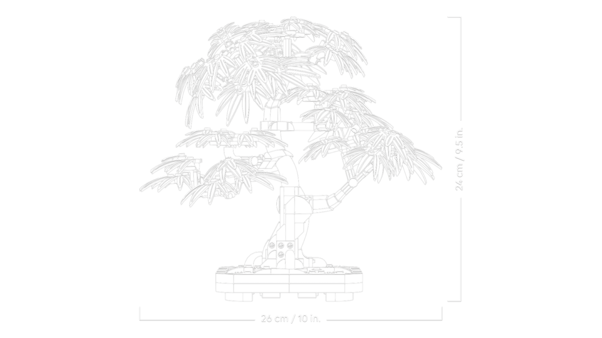 LEGO Botanicals Jaapani punase vahtra bonsaipuu
 10348L