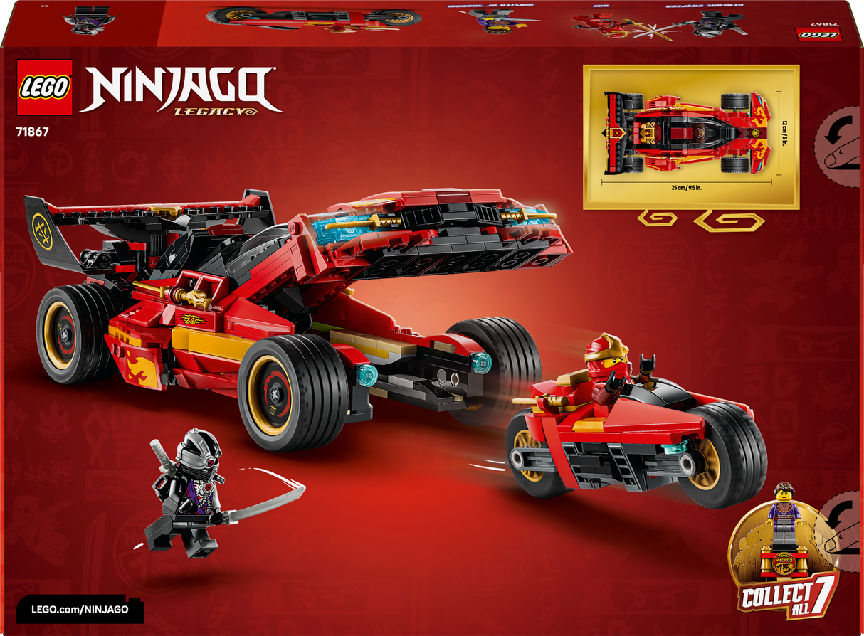 LEGO Ninjago X-1 Ninja charger 15. aastapäev 71867L