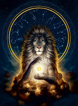 Ravensburger pimedas helendav pusle 500 tk: lõvi 12000480V