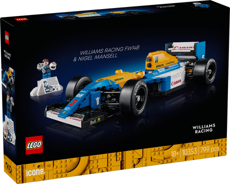 LEGO Icons Williams Racing FW14B ja Nigel Mansell 10353L