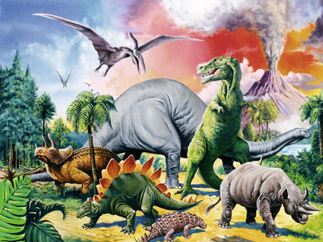 Ravensburger pusle 100 tk Dinosaurus 109579V