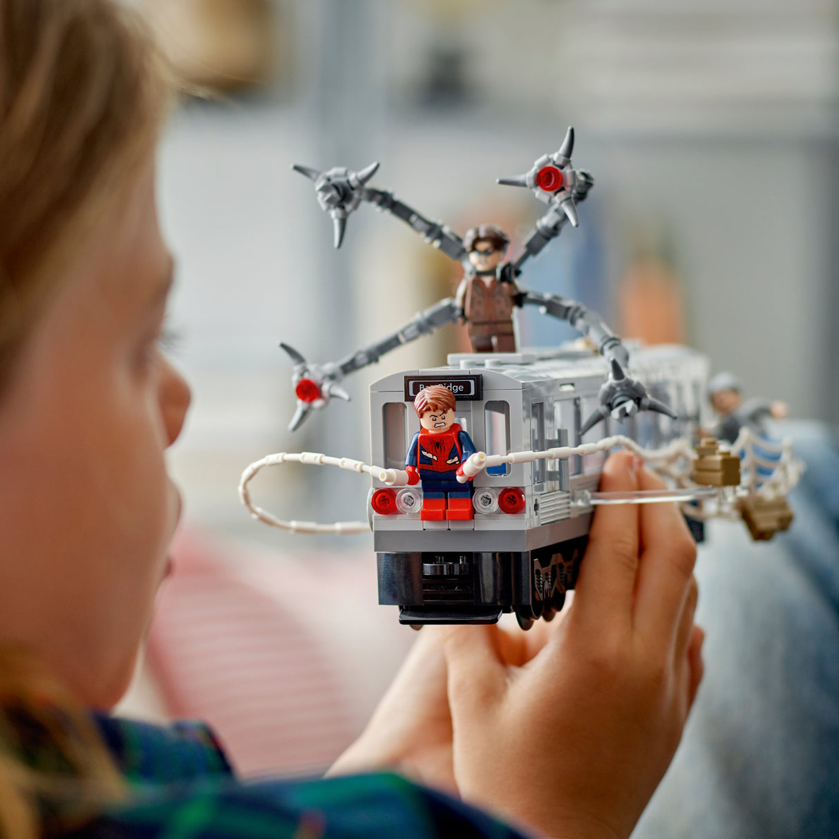 LEGO Super Heroes Spiderman vs. Doc Ock metroorongi stseen 76321L