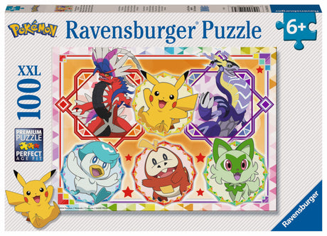 Ravensburger pusle 100 tk: Pokemon
 12001075V