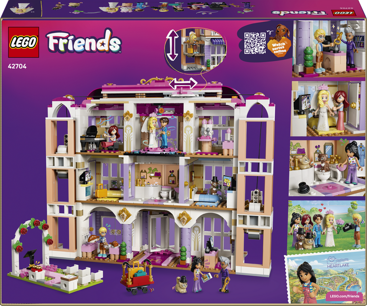 LEGO Friends Heartlake'i linna suur hotell 42704L
