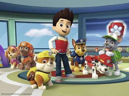 Ravensburger klotsipusle 12 tk Käpa patrull 074242V