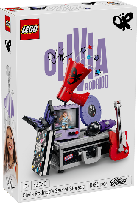 LEGO Edition Olivia Rodrigo salajane panipaik 43030L