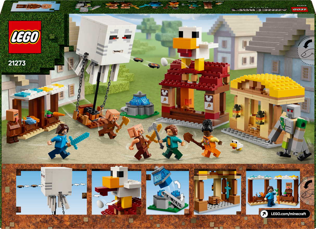 LEGO Minecraft Kammituse õhupalli külarünnak 21273L