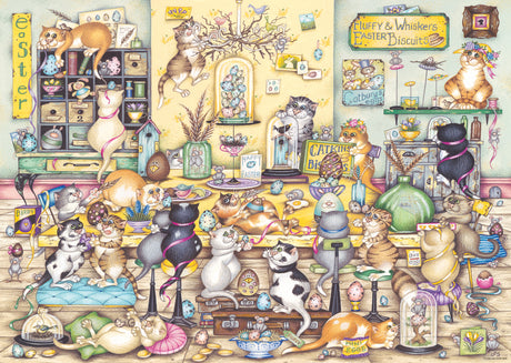 Ravensburger pusle 1000 tk: kasside munadepüha 12001755V