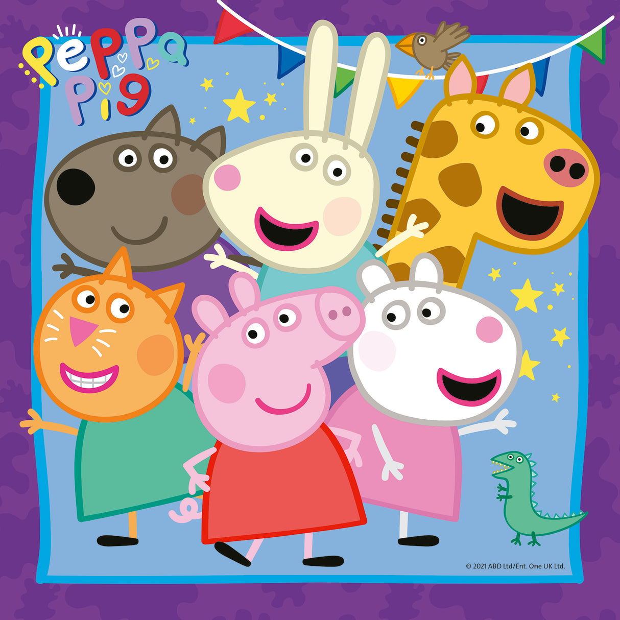 Ravensburger pusle 3x49 tk Põrsas Peppa 055791V