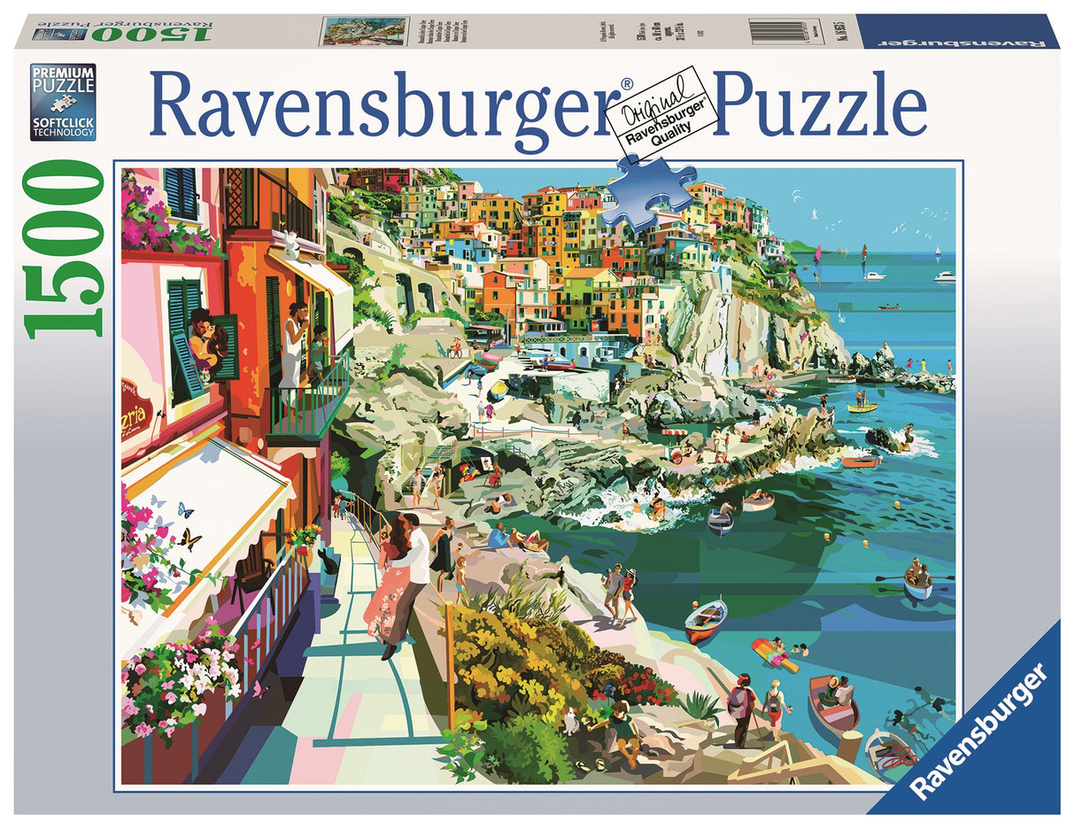 Ravensburger pusle 1500 tk romantika Cinque Terras 169535V