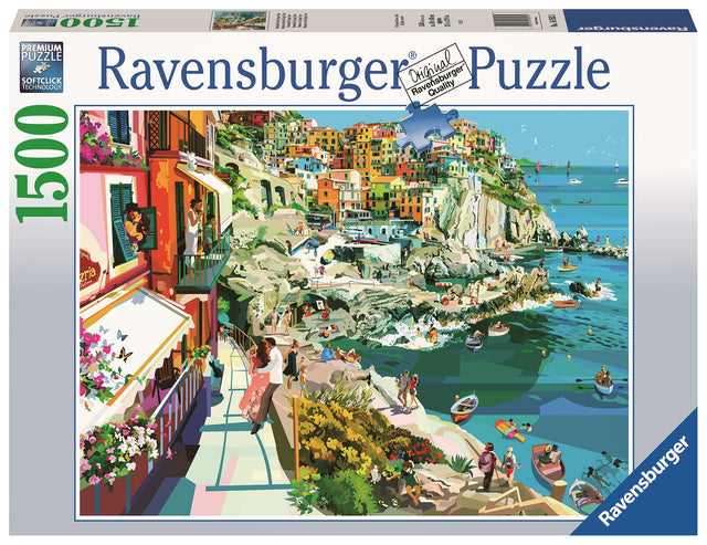 Ravensburger pusle 1500 tk romantika Cinque Terras 169535V