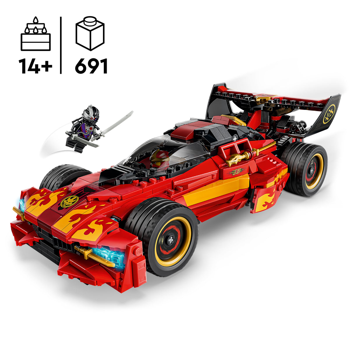 LEGO Ninjago X-1 Ninja charger 15. aastapäev 71867L