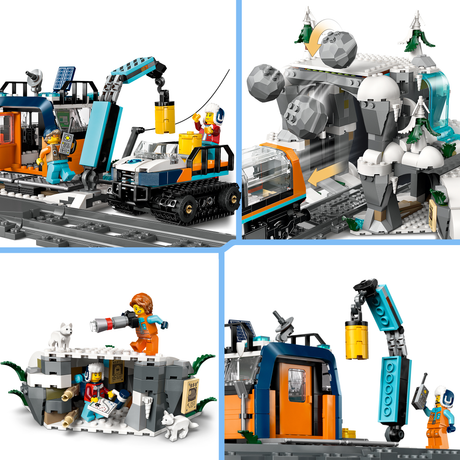 LEGO City Maadeavastajate arktika ekspressrong
 60470L