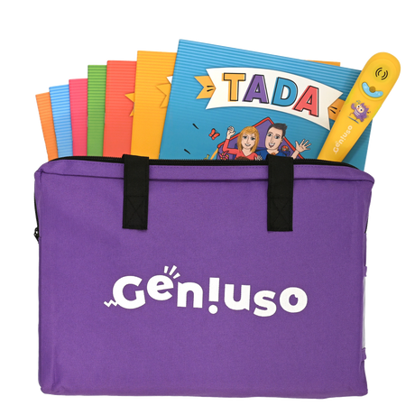 Geniuso TADA rääkivate raamatute põhikomplekt: pliiats ja seitse teemat 045062G