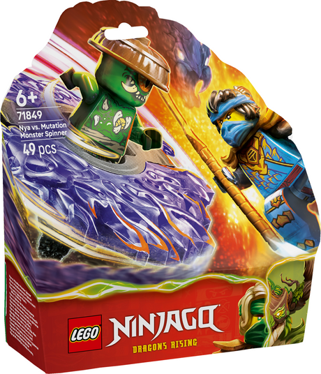LEGO Ninjago Nya vs. Mutantkoletise spinner 71849L
