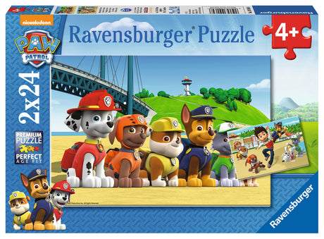 Ravensburger pusle 2x24 tk Käpapatrull Kangelaslikud koerad
 090648V