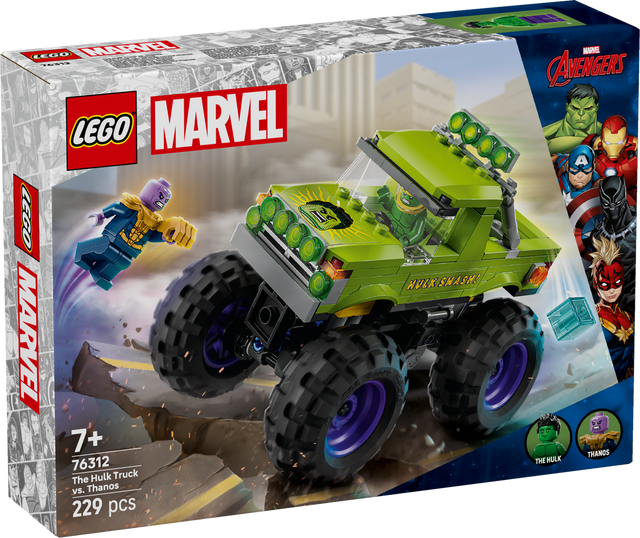 LEGO Super Heroes The Hulki veoauto vs. Thanos 76312L