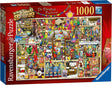 Ravensburger pusle 1000 tk: värvikas jõulukapp 12000303V