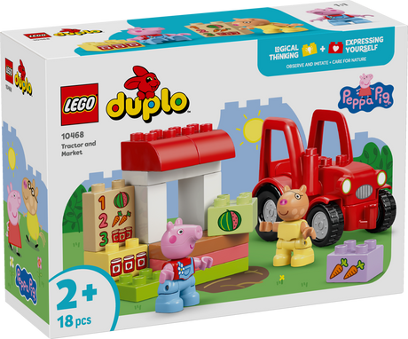 LEGO DUPLO Peppa Pig Traktor ja turg 10468L