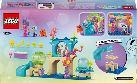 LEGO Gabby`s Dollhouse Merineitsi Gabby akvaariumiseiklus 11204L